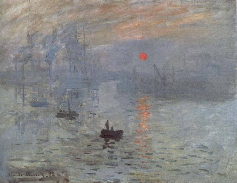 Sunrise, Claude Monet